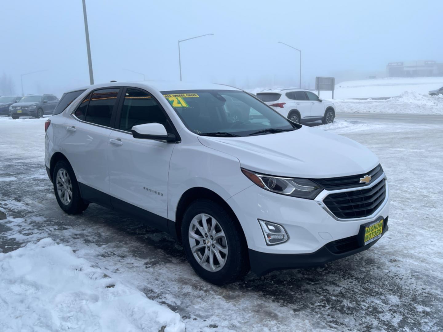 2021 Chevrolet Equinox LT AWD (2GNAXUEV8M6) with an 1.5L L4 DOHC 16V TURBO engine, 6A transmission, located at 1960 Industrial Drive, Wasilla, 99654, (907) 274-2277, 61.573475, -149.400146 - Photo#5